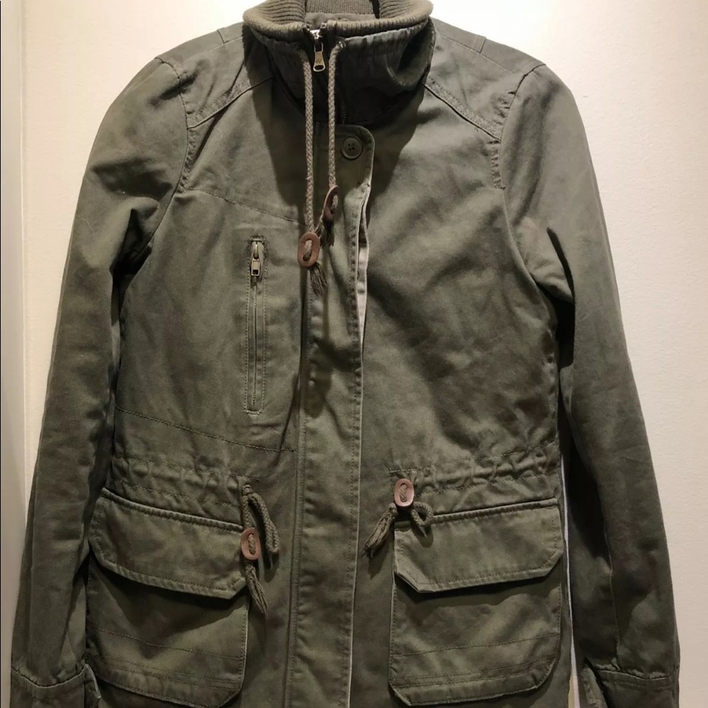 Zara two way winter utility jacket